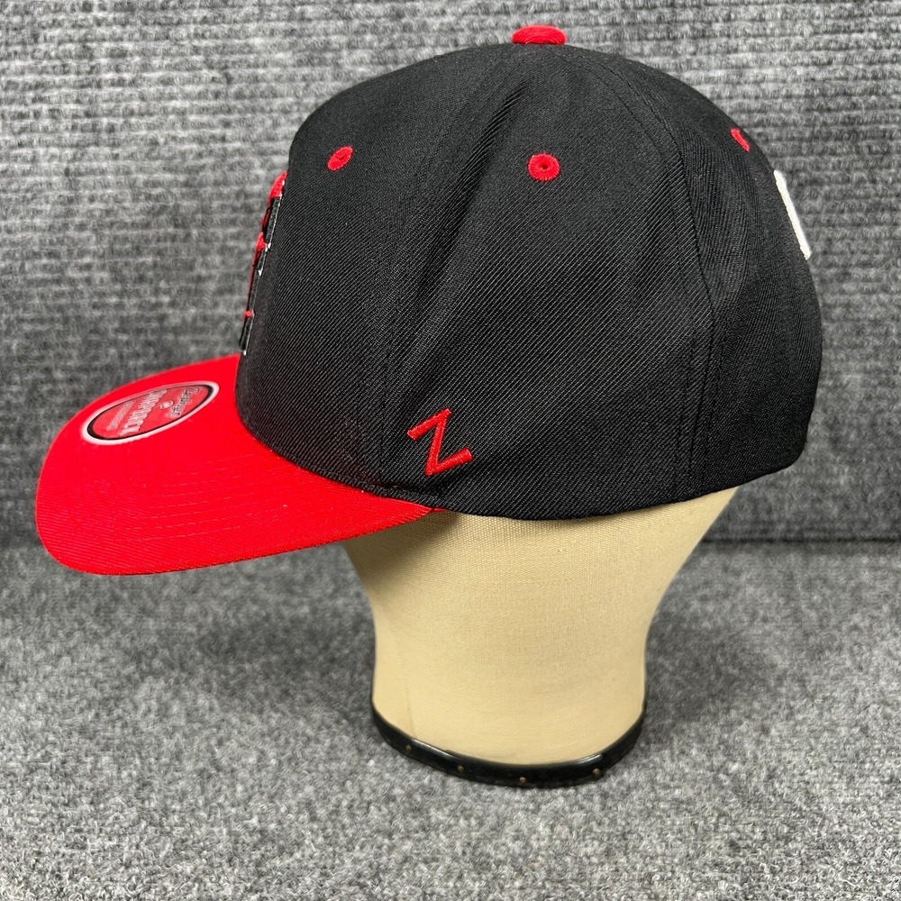 Texas Tech Red Raiders Cap Hat Snap Back Black Zephyer New with Tags NWT Big 12 - Picture 5 of 14